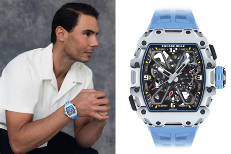 richard mille nadal white|rafa nadal watch price.